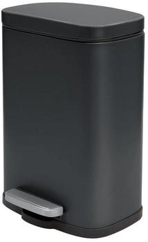 Spirella Schwarz Kunststoff 12 L 19.3x37.9x28 cm Badaccessoires Waschplatzzubeh&ouml;r Kosmetik- &