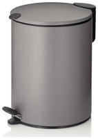 Kela Mats Pedalabfalle Grau 5 Liter