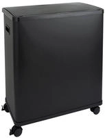 Svita - Sr2x30 Sensorm&uuml;lleimer Abfalleimer 2fach 60l Inkl. R&auml;der Schwarz