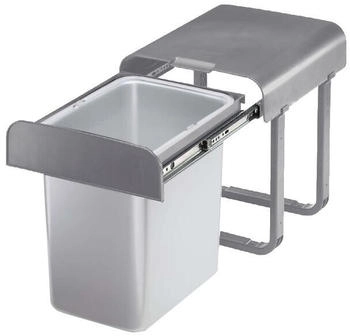 Ekotech Einbau-Abfallsammler Aladin 40 1 x 16 Liter Kunststoff Grau (90134100SP)