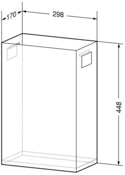 Wagner-Ewar Wagner EWAR WP 126 Abfallbehälter 23 Liter Edelstahl glänzend poliert (731733)
