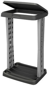 Spetebo Müllsackständer Müllsackständer rechteckig - 120 Liter, mit Klemmring