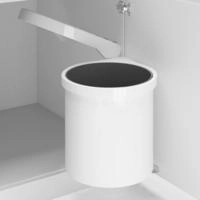 vidaXL K&uuml;chen-Einbau-M&uuml;lleimer Kunststoff 8 L