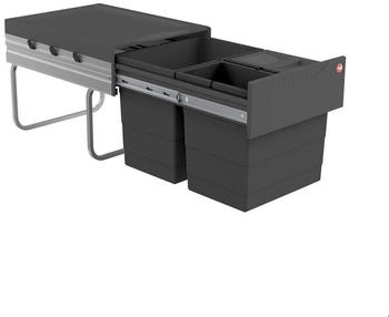 Hailo Abfallsammler 364253 Raumspar-Tandem 18+2x8.5 ab 40cm Schrank