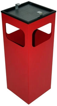TKG Ascher-Abfall-Kombination KUBA 15l rot