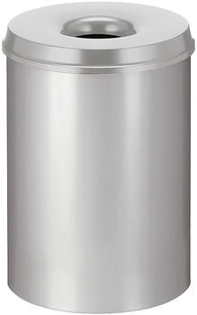 Brabantia Feuerlöschender Papierkorb 30 Liter - Grau