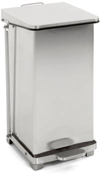Brabantia Industrieller Tritt-Mülleimer 45 Liter - Matt Edelstahl