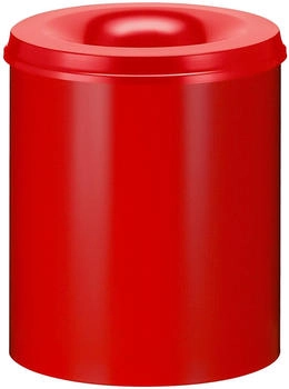 Brabantia Feuerlöschender Papierkorb 80 Liter - Rot