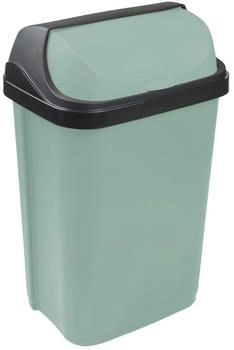keeeper Abfallbehälter mit Rolldeckel 50l 39 x 29,5 x 67,5 cm nordic green