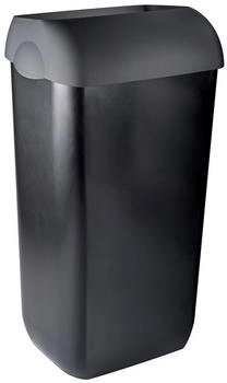 All Care PlastiQLine Exclusive Abfallbehälter - - halboffen - 23 L - schwarz