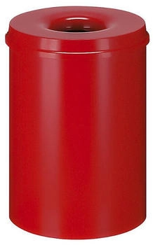 V-Part Feuerlöschender Papierkorb 30l Blau Schwarz