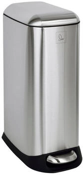 Svita TS20 Treteimer Abfalleimer 20l inkl. Inneneimer Pedal Silber (90729)