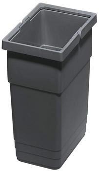 Sotech SO-TECH&reg; M&uuml;lltrennsystem Ninka eins2vier Abfallsammler 6 Liter, 210 x 140 x 275 mm dunkelgrau 5135.11 (AA05670)