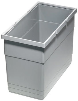 Sotech eins2vier Abfallsammler Höhe: 275 mm Volumen 21 Liter 210 x 420 mm alugrau 5137.11 für Abfalltrennsystem von (60005-5137)