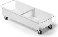 Durable Transportwagen f. 2Abfalleimer ws Metall DURABIN SQUARE 40