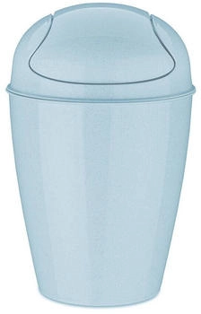 Koziol Schwingdeckeleimer Del S, , Kunststoff, Recycled Blue, 5 L (1402126)