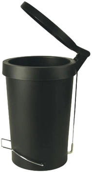 Authentics Treteimer Tip, Abfalleimer, , PP, Edelstahl, Schwarz, 30 L (10920-99)