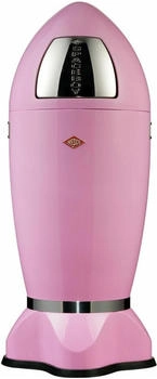 Wesco Spaceboy, Abfallsammler, Abfalleimer, Stahlblech, Rosa / Pink, 35 L, 138631-26 (8011685)