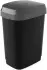 Curver KIS DUAL SWING , 25 Liter 8076000030612 , Farbe: schwarz / grau