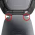 Curver KIS DUAL SWING , 25 Liter 8076000030612 , Farbe: schwarz / grau