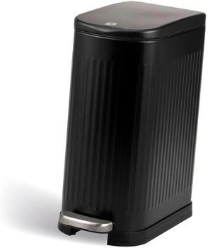 eluno schmaler Abfalleimer, Treteimer, 10 Liter Fassungsverm&ouml;gen (40135-V)