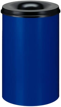Brabantia Feuerlöschender Papierkorb 110 Liter - Blau Schwarz