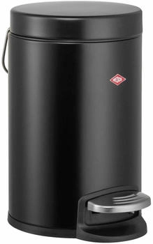 Wesco 113 SCHWARZ MATT mit 3 Liter Abfallvolumen und Fu&szlig;tritt /...