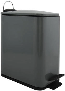 Spirella ERIK mit Softclose-Absenkautomatik 29x14x28 cm 5L anthrazit grau anthrazit grau