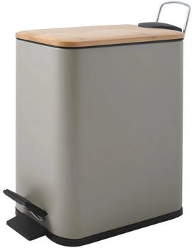 Spirella ERIK Bambus mit Softclose-Absenkautomatik 5L beige taupe matt