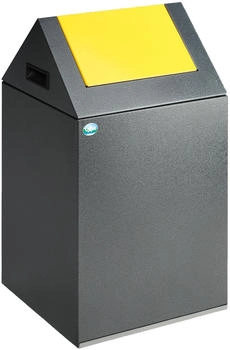 VAR Abfallsammler WSG 40 S antik-silber 43 L antik silber/gelb
