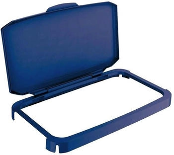 DURABLE Klappdeckel für DURABIN® 60L rechteckig, 1800500040 blau