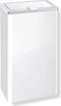 Hewi Universal Abfalleimer B: 160 H: 300 weiß/chrom 950.05.200