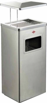 Wesco Standascher mit Dach EDELSTAHL MATT ... (8012187 153834-47)