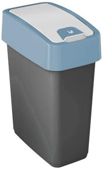 keeeper Premium Abfallbeh&auml;lter mit Flip-Deckel, Soft Touch, 10 l, Magne, Nordic Blue (1060368000000)