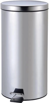 Helit Innovative ZWINGO Tretabfalleimer Z2300300 20l Stahl rund Edelstahl Innovative
