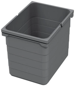 Sotech eins2vier Abfallsammler Höhe: 250 mm Volumen 15 Liter 306 x 230 mm dunkelgrau 5078 Abfalltrennsystem Komposteimer von (125010)