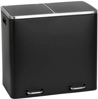Svita B-Ware TM2X24 48L Mülltrennung Schwarz