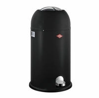 WESCO M&uuml;lleimer "Kickmaster" 1 Beh&auml;lter Abfallsammler mit D&auml;mpfer, 33 Liter