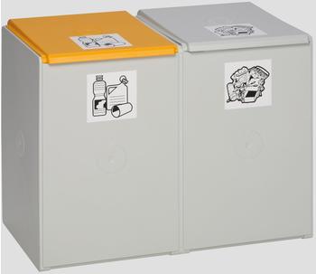 VAR Wertstoff-Sammelsystem 2000 60 Liter Zweier-Element Lieferung ohne Deckel