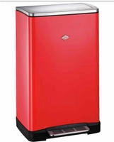 WESCO M&uuml;lltrennsystem "Big Double Boy Abfallsammler mit D&auml;mpfer" 2 Beh&auml;lter mit