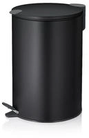 kela Treteimer Mats Metall Sil. Close; 12 l, 25x38 cm (&Oslash;xH); schwarz
