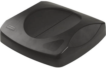 Rubbermaid Deckel für UNTOUCHABLEAbfallbehälter 87l FG268988BLA schwarz
