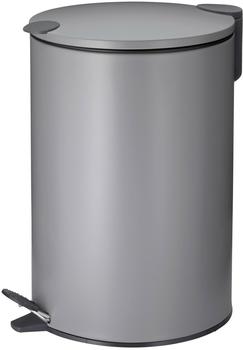 Kela 10640 Treteimer mit Inneneimer 12L Metall Mats, Hellgrau