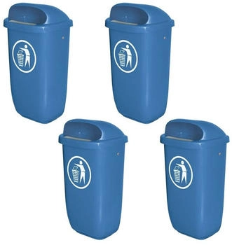 BRB 4 Abfallbehälter 50l blau (00076856)