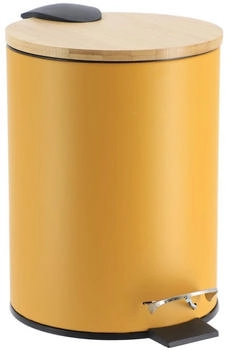 Tendance 2,5l gelb 17x20,5x23 cm Metall Bambus (6508199)