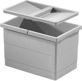 Hailo Einbaumülleimer Inneneimer 1073979 mit Deckel 350 x 226 x 220 mm 2 Henkel (1073-97)
