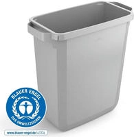 DURABLE Abfallbeh&auml;lter Durabin ECO 60 Liter rechteckig grau