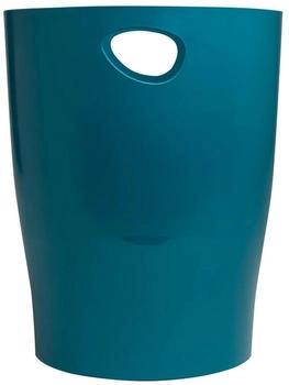 Exacompta 8xPapierkorb Ecobin, Neo Deco Bleu canard 45328D