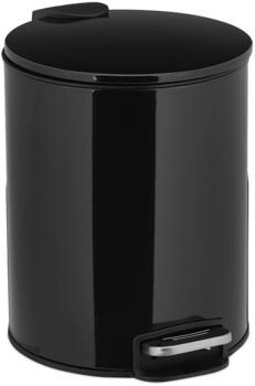 Relaxdays Kosmetikeimer Treteimer Abfallbehälter 5 Liter Softclose Kosmetikmülleimer (10037964_46)