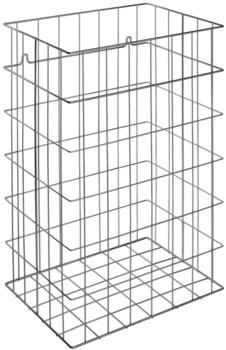 Wagner-Ewar Abfallkorb WP 150 verchromt Metall 40 x 60 x 30 cm (BxHxT) 72 Liter